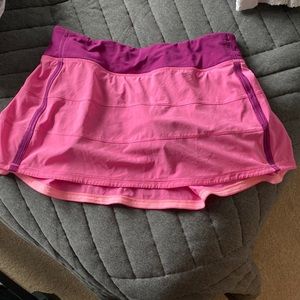 Lululemon Pace Rival Mid-Rise Skirt